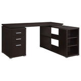 Yvette Cappuccino Executive Desk