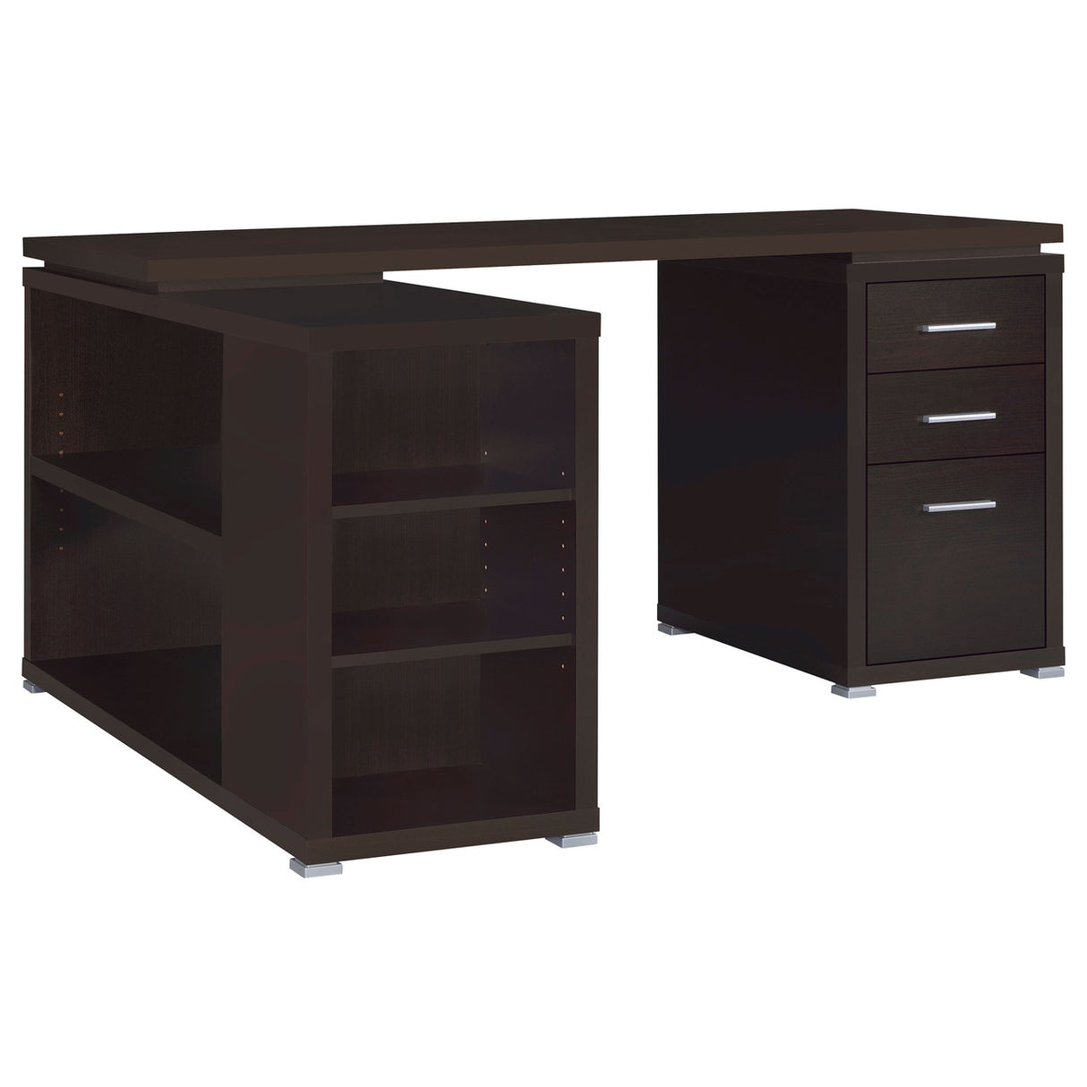 Yvette Cappuccino Executive Desk