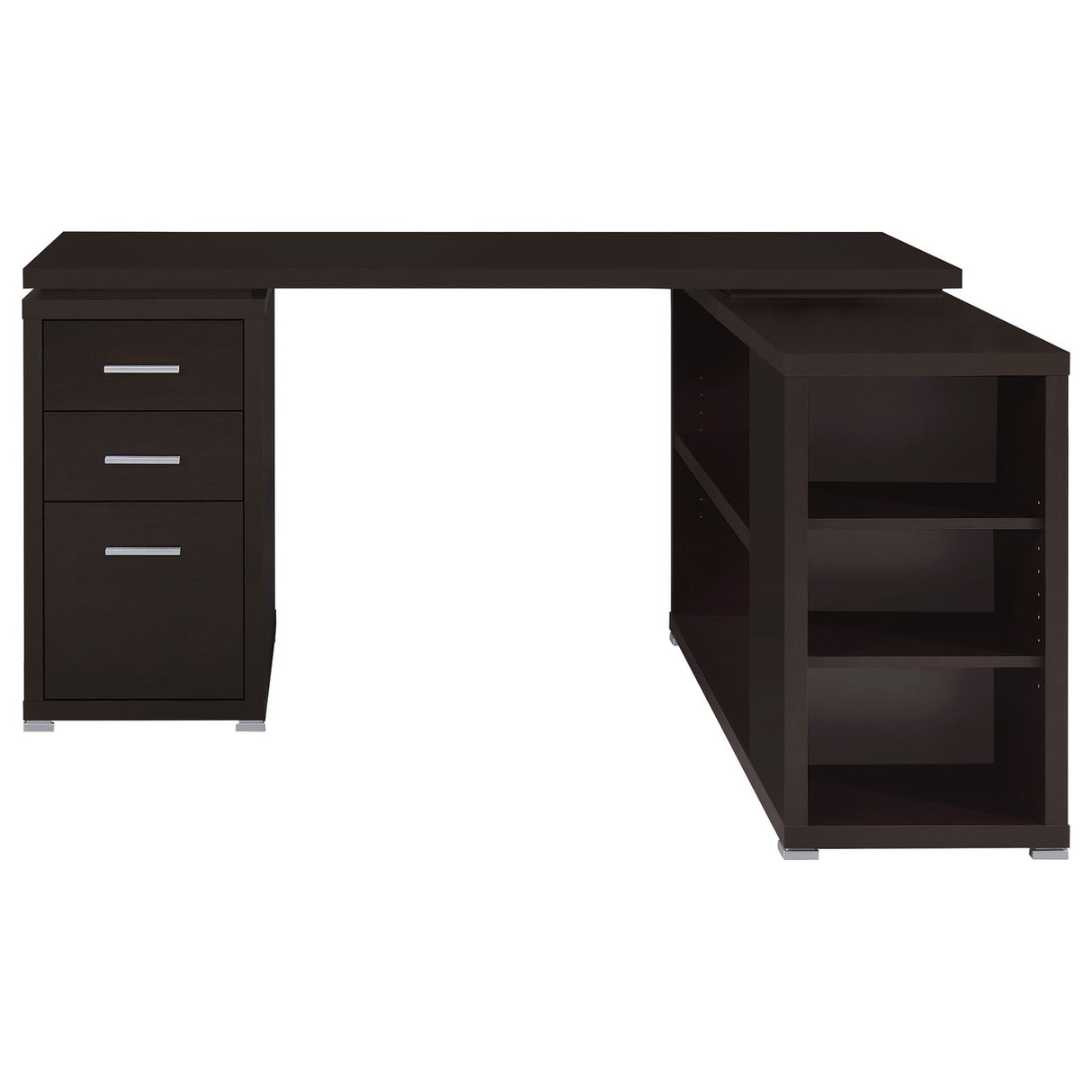 Yvette Cappuccino Executive Desk