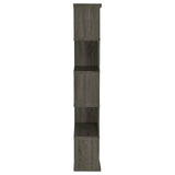 Joey 5-tier Bookcase Weathered Grey