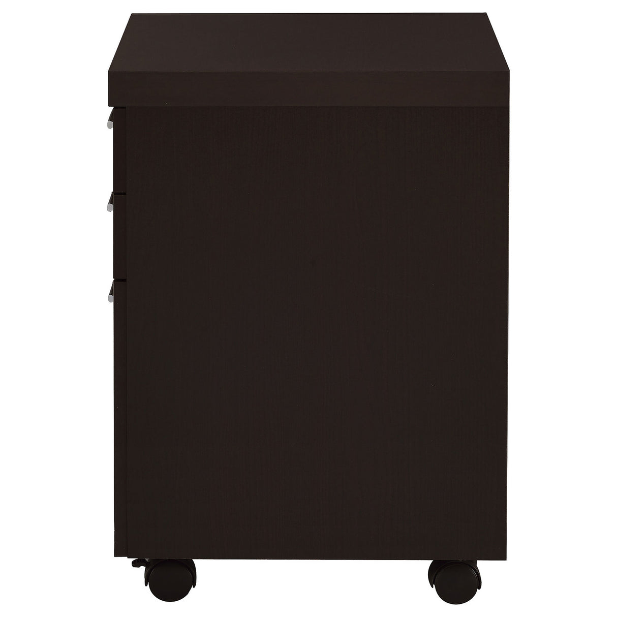 Skylar 3-drawer Mobile File Cabinet Cappuccino