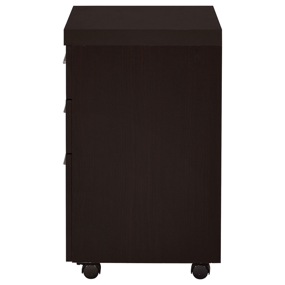 Skeena 3-drawer Mobile Storage Cabinet Cappuccino