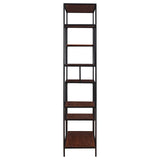 Asher 7-shelf Bookcase Walnut