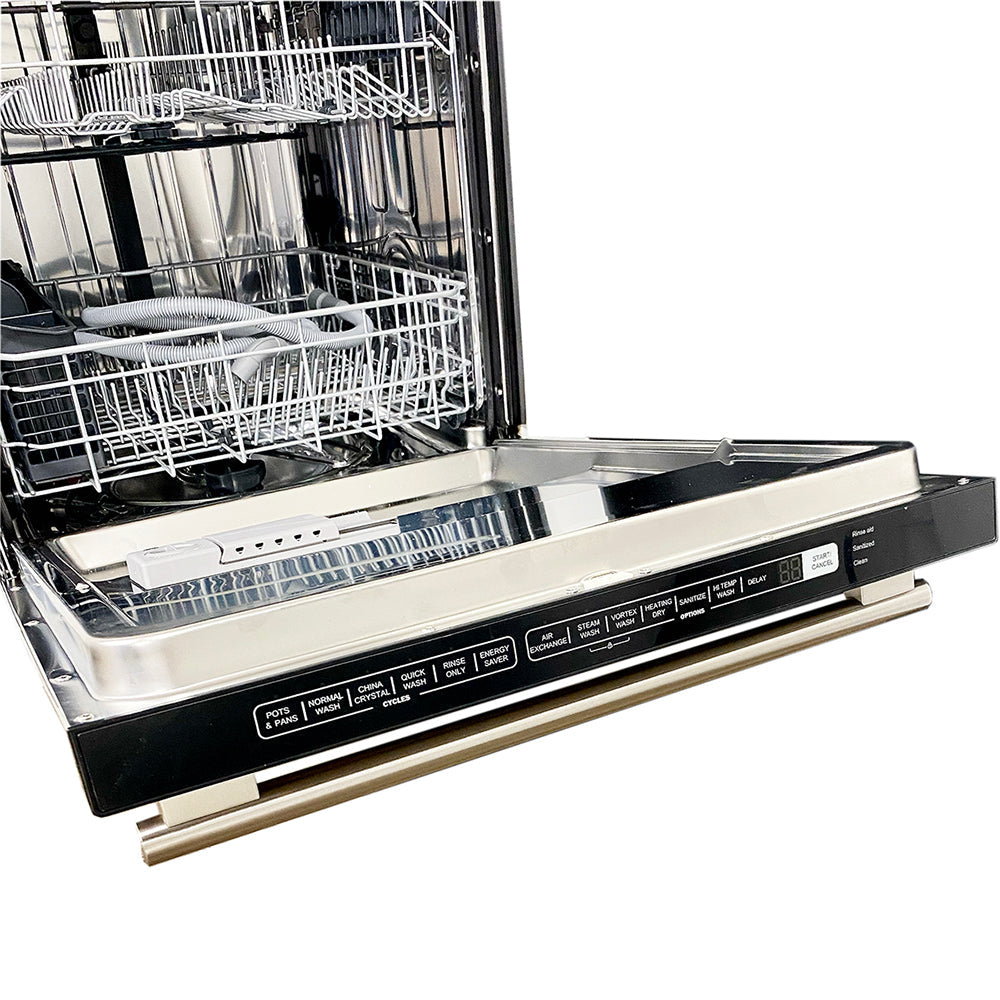 Forno 24″ Alta Qualita Pro-Style Built-In Dishwasher in Stainless Steel - FDWBI8067-24S