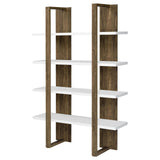 Danbrook Bookcase with 4 Full-length Shelves (Brown)