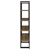 Danbrook Bookcase with 4 Full-length Shelves (Black)