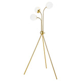 Miley Trio Tree Floor Lamp Gold