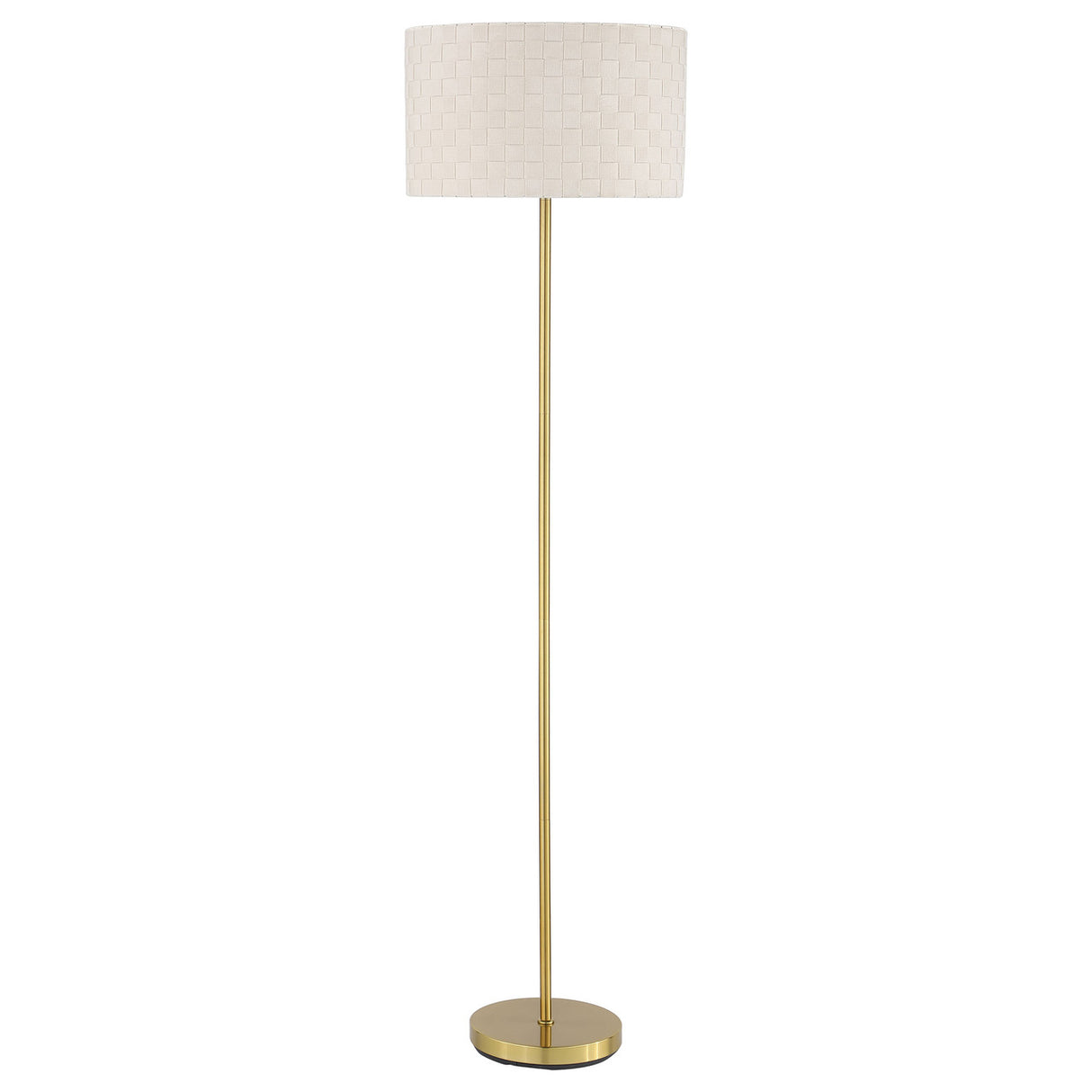 Ramiro Drum Shade Floor Lamp Gold