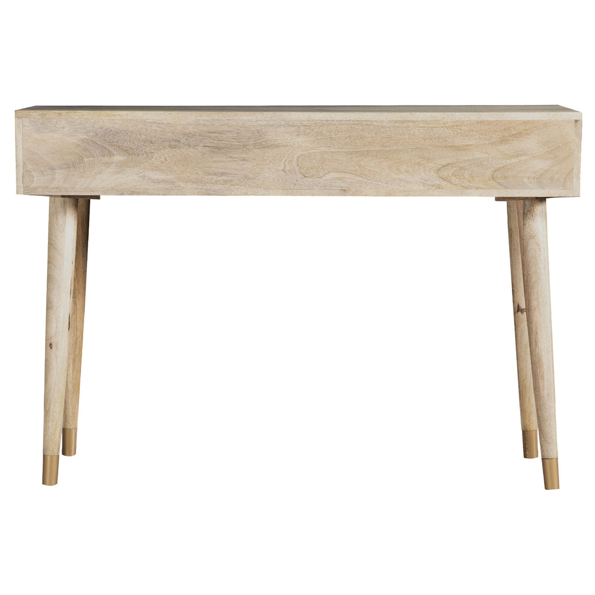 Alyssum Rectangular Storage Console Table Natural