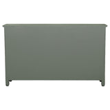 Madeline 3-door Accent Cabinet Antique Green