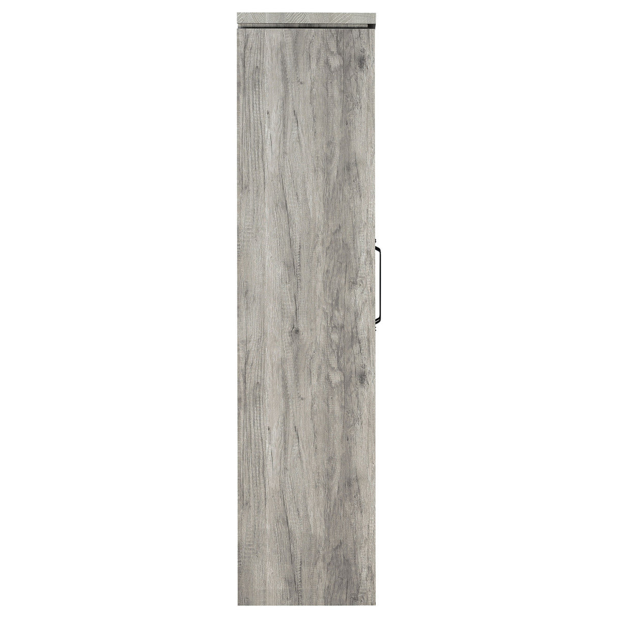 Alejo 2-door Tall Cabinet Grey Driftwood