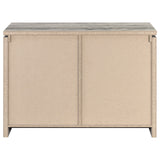 Enoch 2-door Accent Cabinet Grey Driftwood