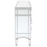 Duchess 5-drawer Accent Cabinet Silver