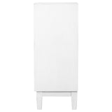 Gambon Rectangular 2-door Accent Cabinet White