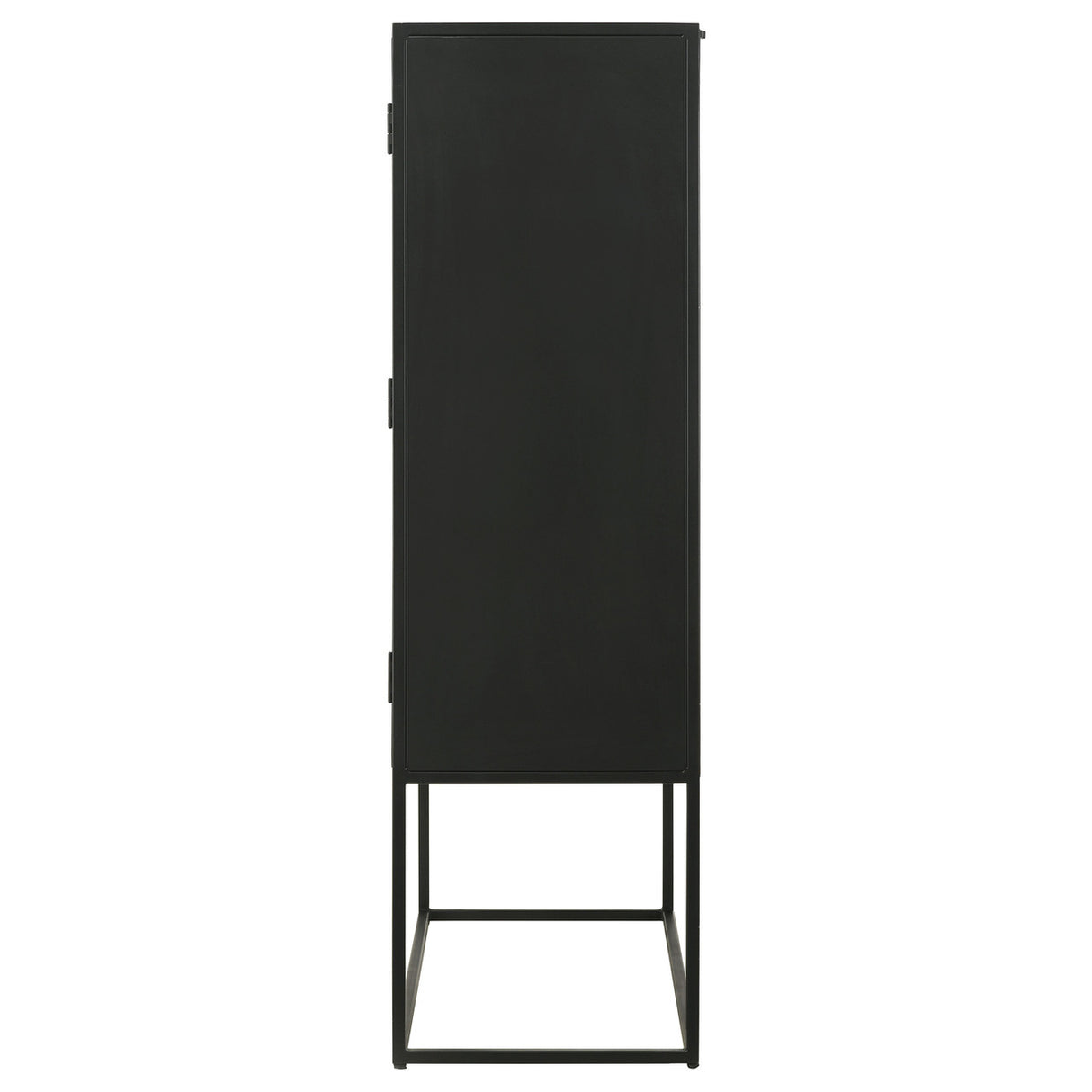 Jenna 2-door Accent Cabinet Black