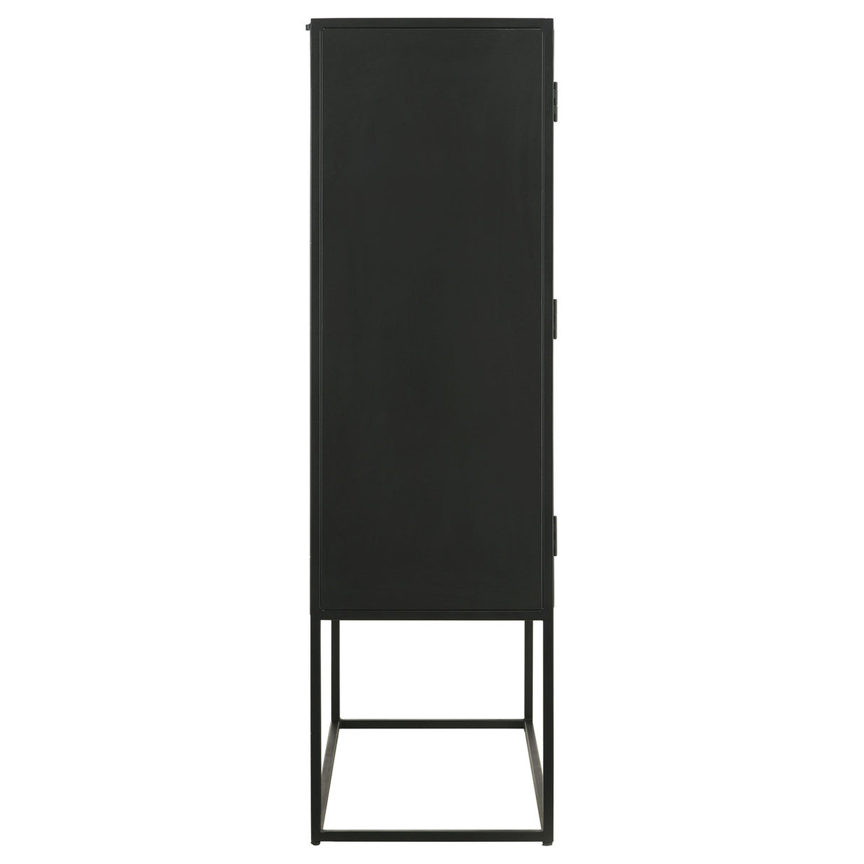 Jenna 2-door Accent Cabinet Black