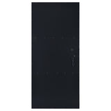 Zayan Full Length Floor Mirror With Lighting Black High Gloss