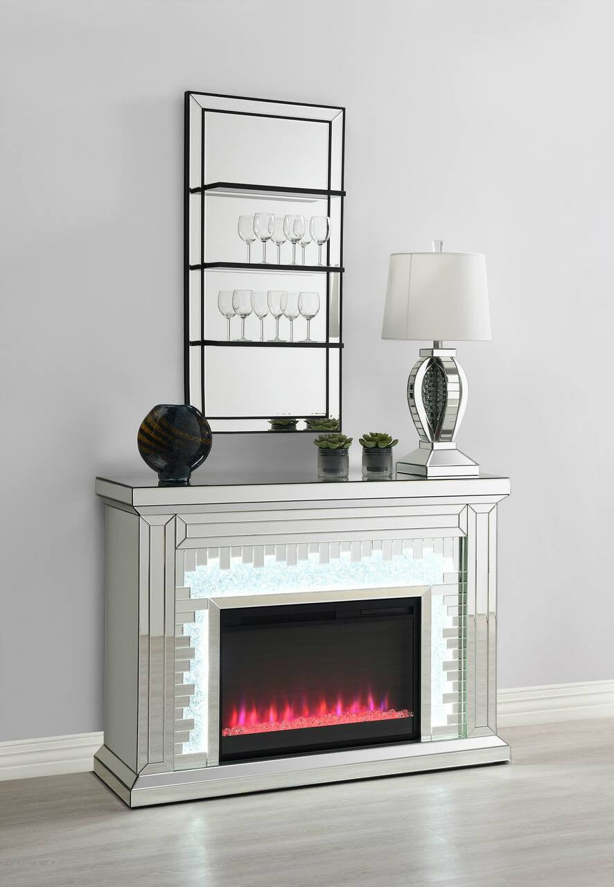 Gilmore Rectangular Freestanding Fireplace Mirror