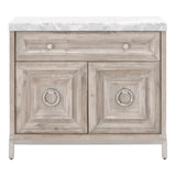 Essentials For Living Traditions Azure Carrera Media Chest 6154.NG-BSTL/WHT