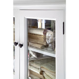 NovaSolo Halifax Display Buffet with 4 Glass Doors White B184