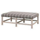 Essentials For Living Stitch & Hand - Dining & Bedroom Blakely Upholstered Coffee Table 6704.WSMK/NGB-GLD