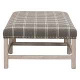 Essentials For Living Stitch & Hand - Dining & Bedroom Blakely Upholstered Coffee Table 6704.WSMK/NGB-GLD