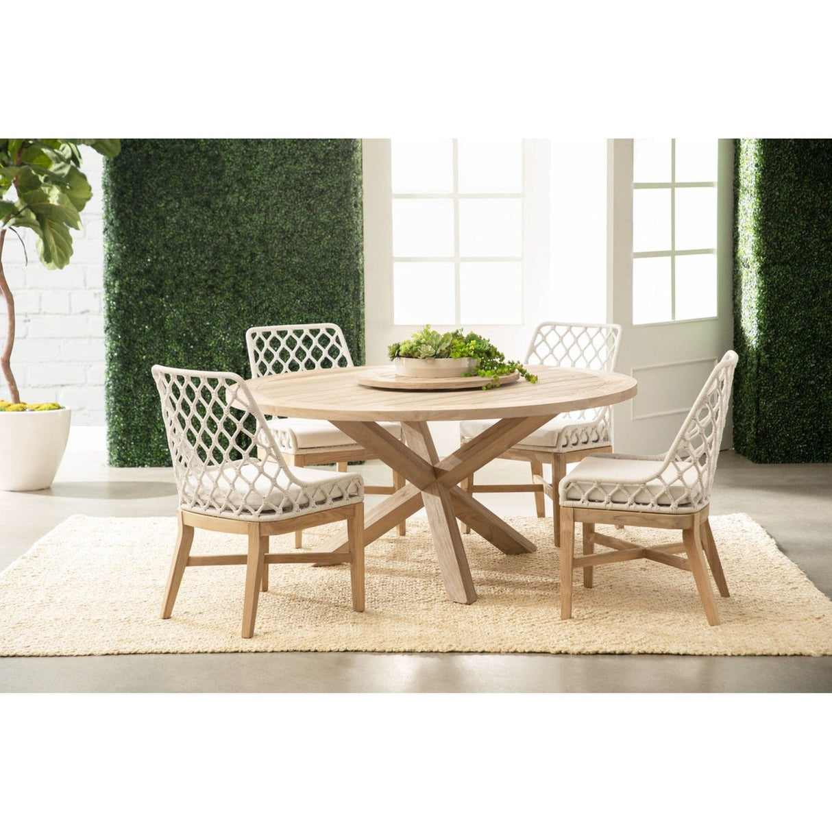 Essentials For Living Woven - Outdoor Boca Outdoor Lazy Susan 6829-S.GT