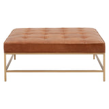 Essentials For Living Stitch & Hand - Dining & Bedroom Brule Upholstered Coffee Table 6702.WHBRN-BBRS