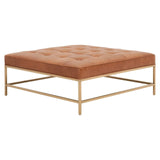 Essentials For Living Stitch & Hand - Dining & Bedroom Brule Upholstered Coffee Table 6702.WHBRN-BBRS