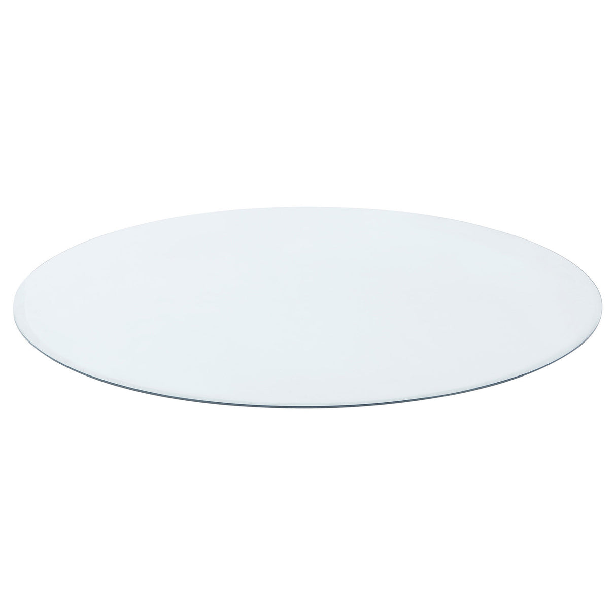 54" 8mm Round Glass Top Clear