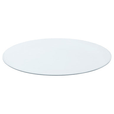 54" 8mm Round Glass Top Clear