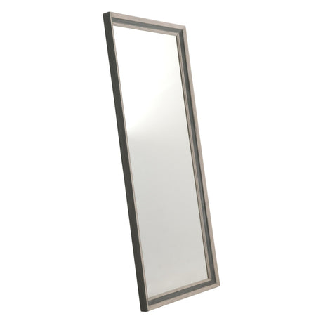 Essentials For Living Bella Antique Caden Mirror 8066.CRM/GRY-PNE