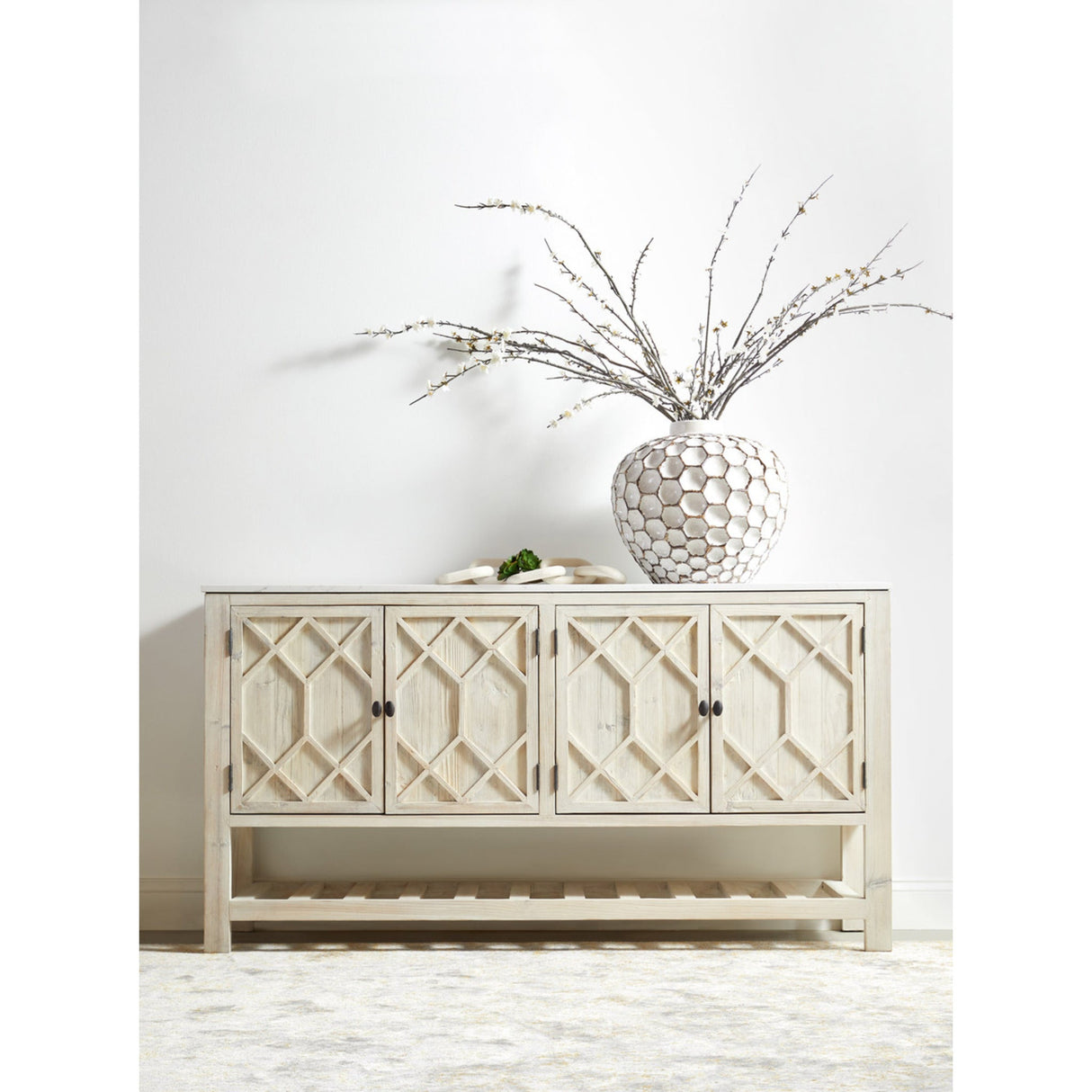 Essentials For Living Bella Antique Cinq Wood Link 9020-5.WW-PNE