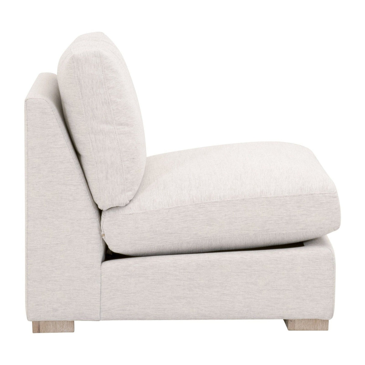 Essentials For Living Stitch & Hand - Upholstery Clara Modular 1-Seat Armless Chair 6620-1S.STOBSK/NG