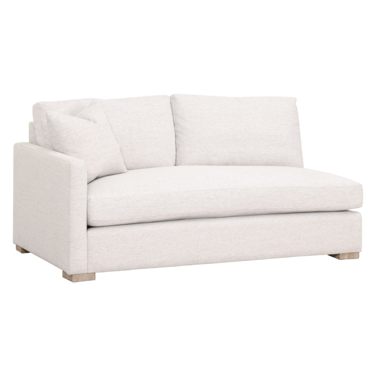 Essentials For Living Stitch & Hand - Upholstery Clara Modular 2-Seat Left Slim Arm Sofa 6620-2S1LA.STOBSK/NG