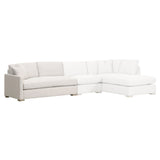 Essentials For Living Stitch & Hand - Upholstery Clara Modular 2-Seat Left Slim Arm Sofa 6620-2S1LA.STOBSK/NG