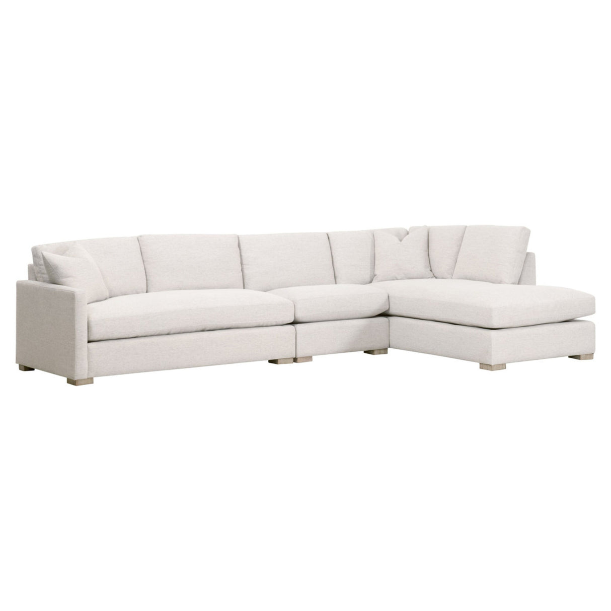 Essentials For Living Stitch & Hand - Upholstery Clara Modular 2-Seat Left Slim Arm Sofa 6620-2S1LA.STOBSK/NG