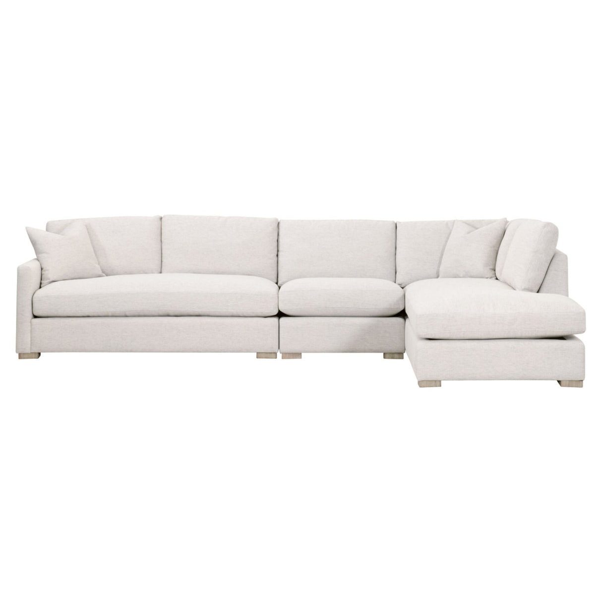 Essentials For Living Stitch & Hand - Upholstery Clara Modular 2-Seat Left Slim Arm Sofa 6620-2S1LA.STOBSK/NG