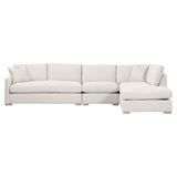 Essentials For Living Stitch & Hand - Upholstery Clara Modular 2-Seat Left Slim Arm Sofa 6620-2S1LA.STOBSK/NG