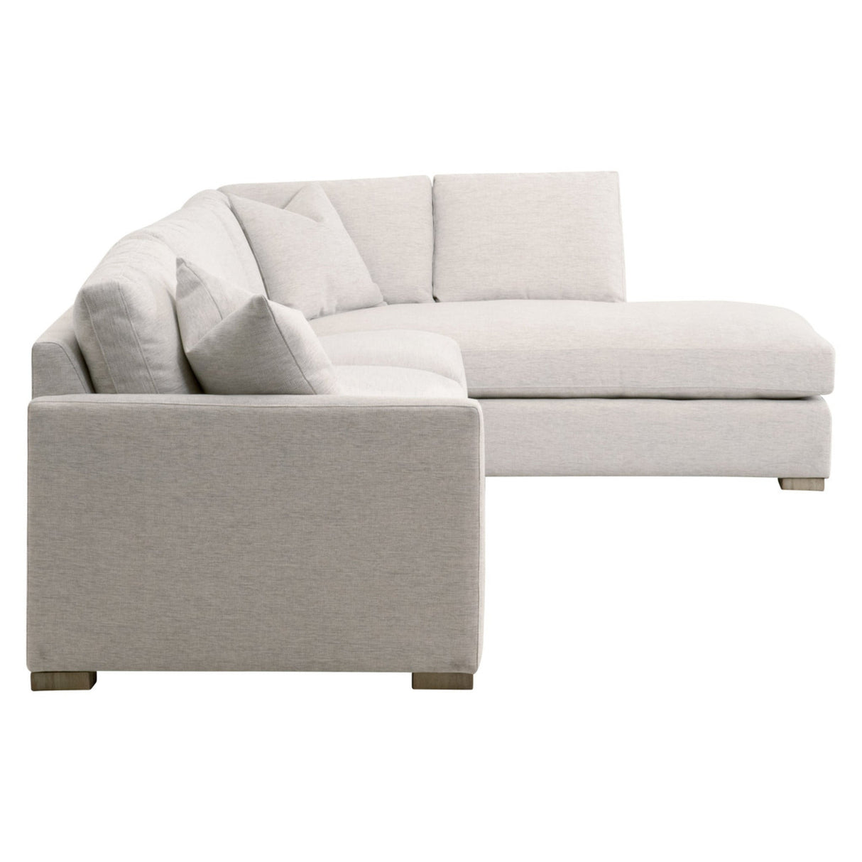 Essentials For Living Stitch & Hand - Upholstery Clara Modular 2-Seat Left Slim Arm Sofa 6620-2S1LA.STOBSK/NG