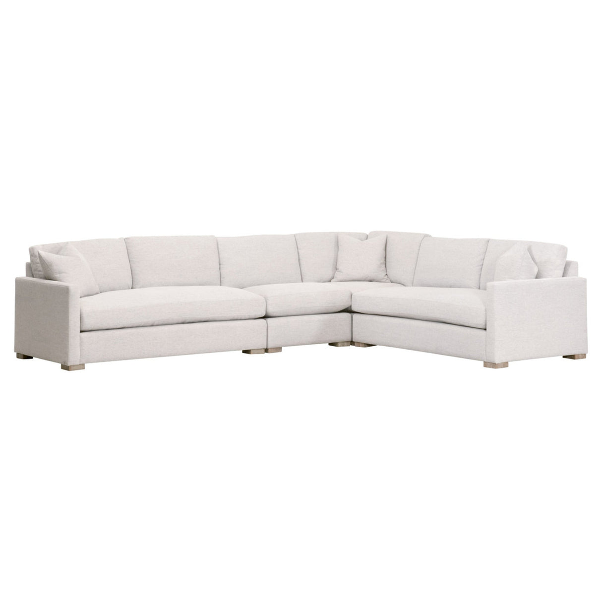 Essentials For Living Stitch & Hand - Upholstery Clara Modular 2-Seat Left Slim Arm Sofa 6620-2S1LA.STOBSK/NG