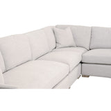 Essentials For Living Stitch & Hand - Upholstery Clara Modular 2-Seat Left Slim Arm Sofa 6620-2S1LA.STOBSK/NG