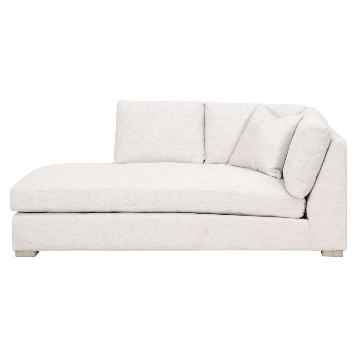 Essentials For Living Stitch & Hand - Upholstery Clara Modular Left-Facing Chaise 6620-LCHS.STOBSK/NG