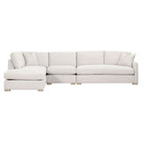 Essentials For Living Stitch & Hand - Upholstery Clara Modular Left-Facing Chaise 6620-LCHS.STOBSK/NG