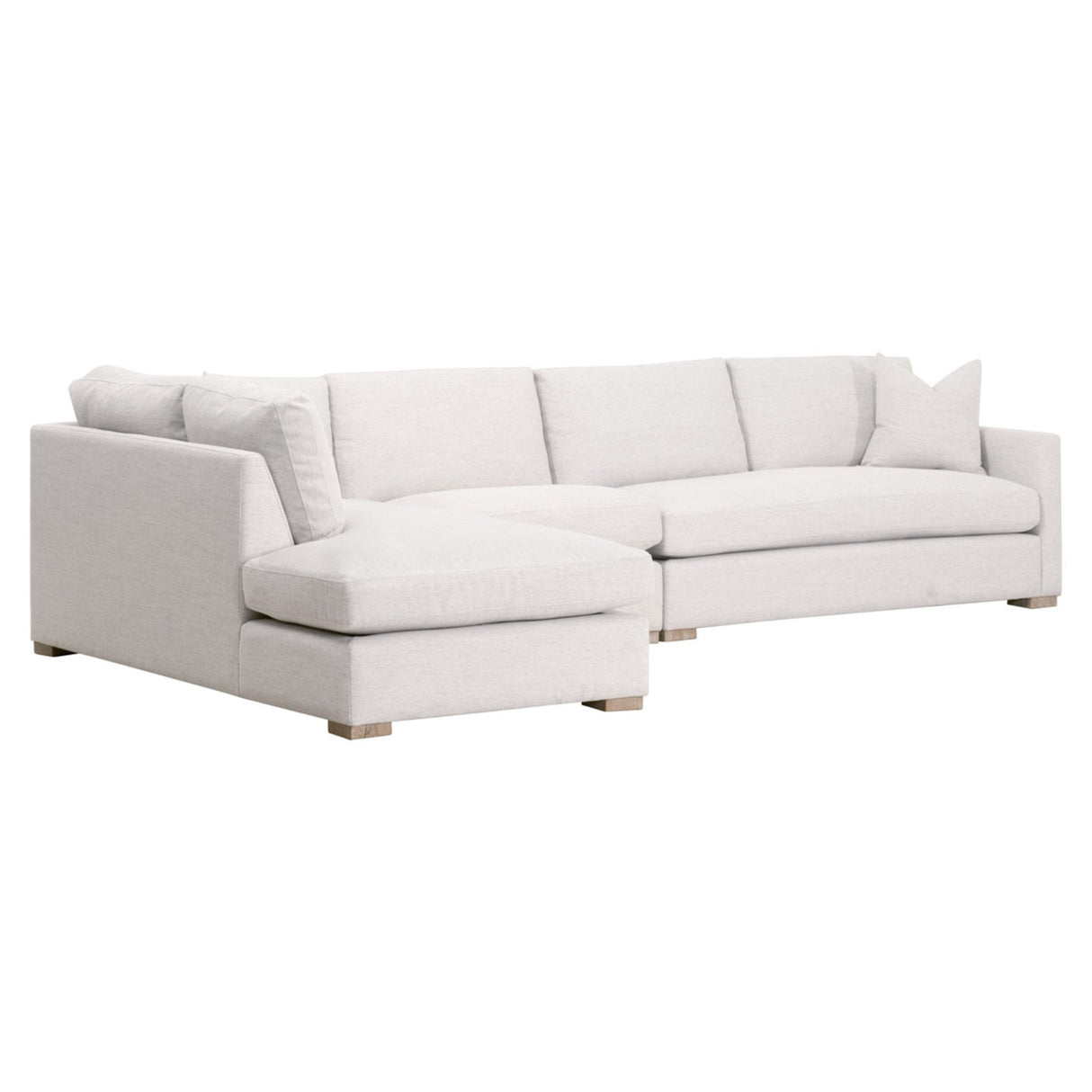 Essentials For Living Stitch & Hand - Upholstery Clara Modular Left-Facing Chaise 6620-LCHS.STOBSK/NG