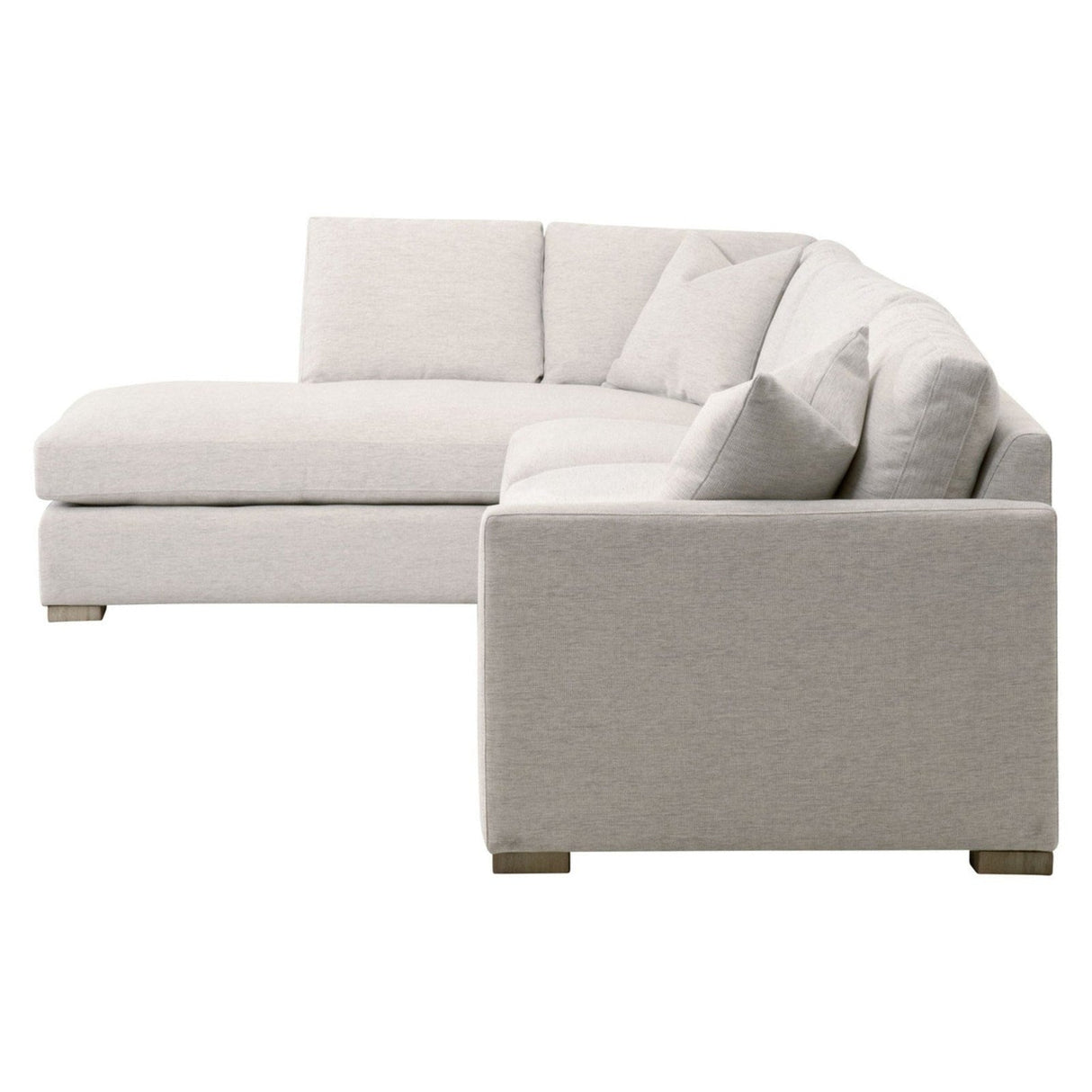 Essentials For Living Stitch & Hand - Upholstery Clara Modular Left-Facing Chaise 6620-LCHS.STOBSK/NG