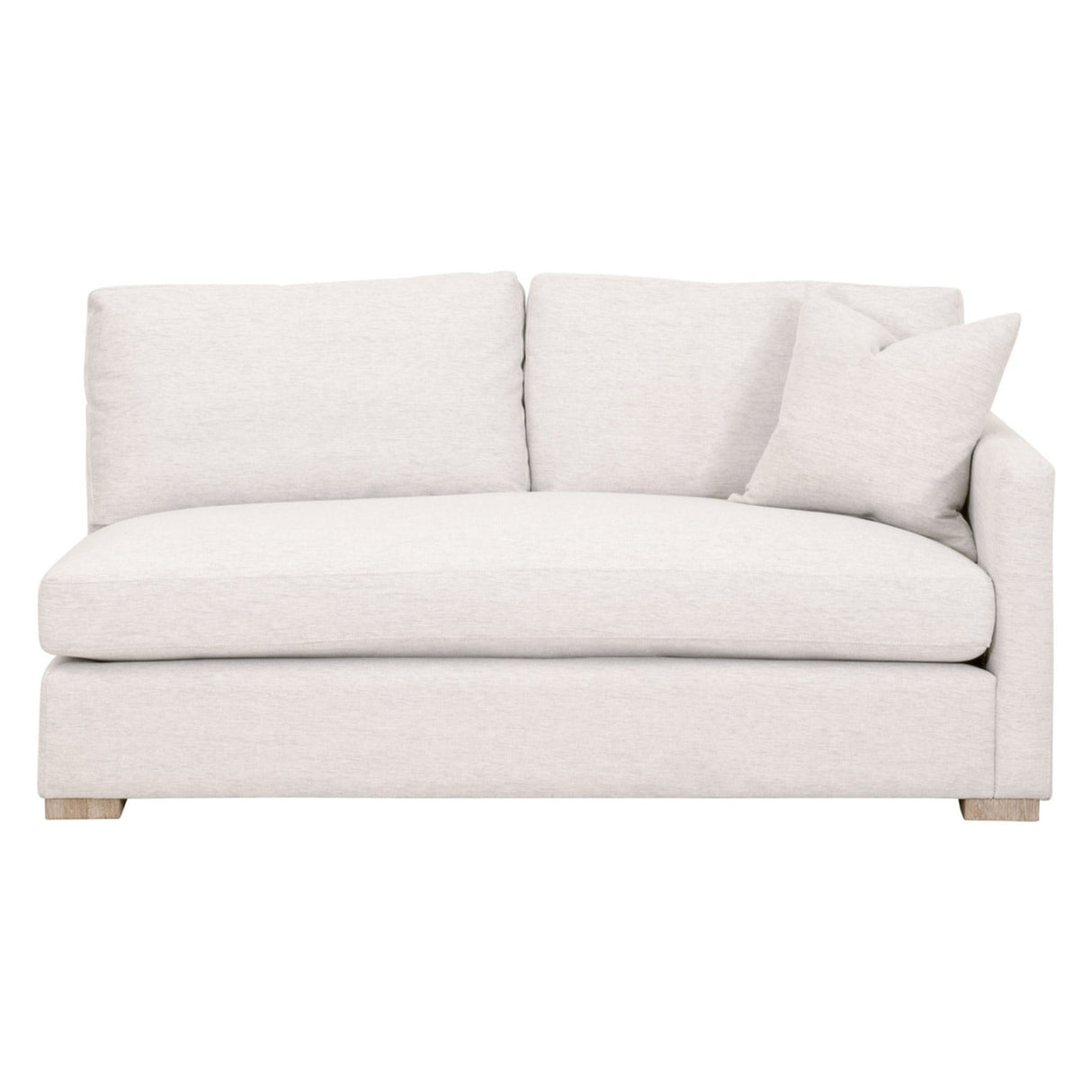 Essentials For Living Stitch & Hand - Upholstery Clara Modular 2-Seat Right Slim Arm Sofa 6620-2S1RA.STOBSK/NG