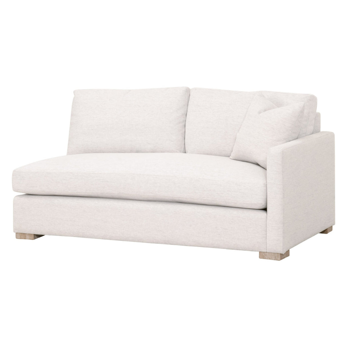 Essentials For Living Stitch & Hand - Upholstery Clara Modular 2-Seat Right Slim Arm Sofa 6620-2S1RA.STOBSK/NG