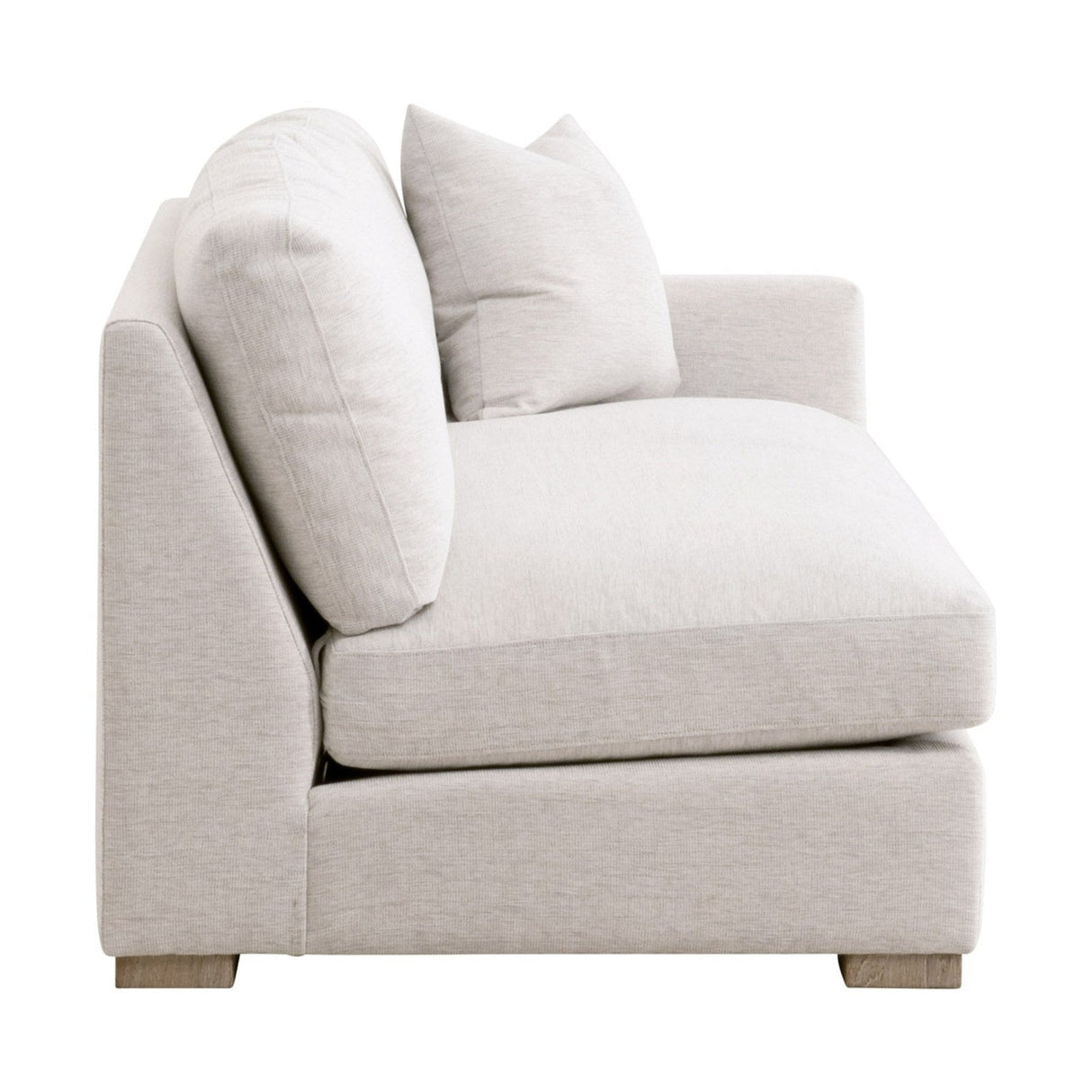 Essentials For Living Stitch & Hand - Upholstery Clara Modular 2-Seat Right Slim Arm Sofa 6620-2S1RA.STOBSK/NG