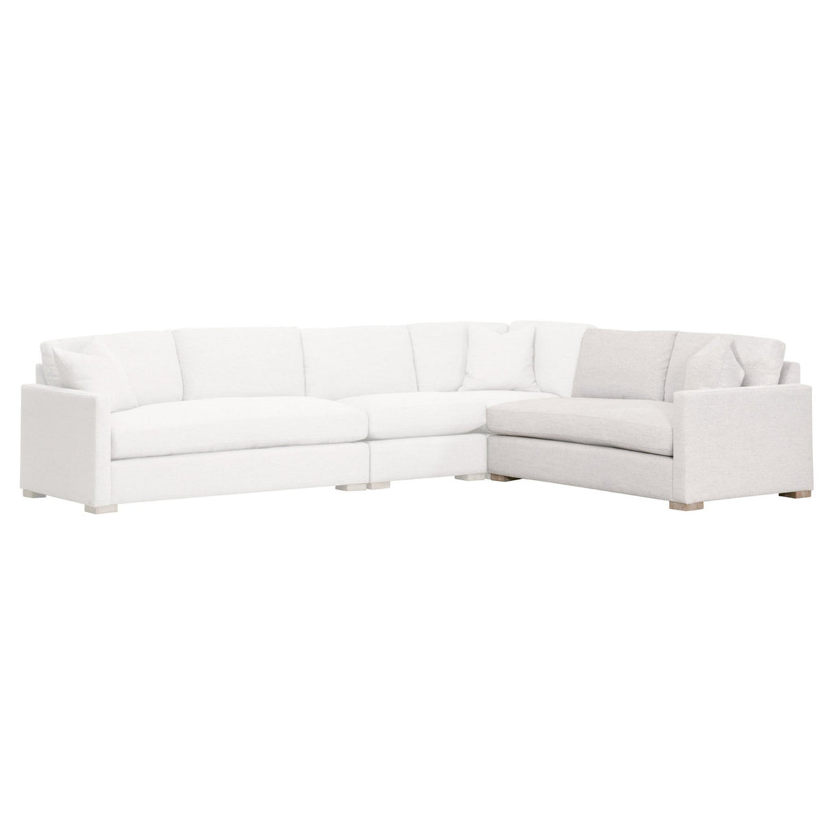 Essentials For Living Stitch & Hand - Upholstery Clara Modular 2-Seat Right Slim Arm Sofa 6620-2S1RA.STOBSK/NG